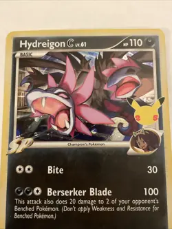 Hydreigon C lv.61 SWSH138 SWSH: Sword & Shield Promo Cards Holo - Image 2