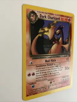 Dark Charizard 21/82 Pokemon Team Rocket Non Holo Rare WOTC Pokemon TCG Card NM - Image 2