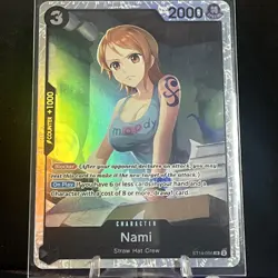 Nami - ST14-006 - SR - One Piece Card Game N/M - Image 2