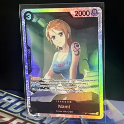Nami - ST14-006 - SR - One Piece Card Game N/M - Image 3