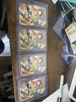 2008 Weekly Shonen Jump 40th Weekly Jump Lot Of 4 Cards Big 4 P/C Dragon Ball Z - Image 2
