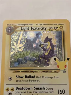 Light Toxtricity SWSH137 SWSH: Sword & Shield Promo Cards Holo - Image 2