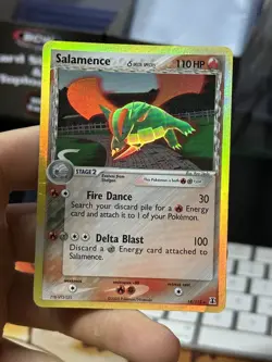 Salamence 14/113 EX Delta Species 2005 Holo Rare Pokemon Card TCG - Image 3
