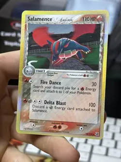 Salamence 14/113 EX Delta Species 2005 Holo Rare Pokemon Card TCG - Image 4