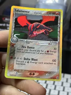 Salamence 14/113 EX Delta Species 2005 Holo Rare Pokemon Card TCG - Image 5