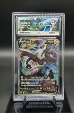 Pokemon Card ACE 9 - Lugia V Alt Art Silver Tempest 186/195 - Image 1