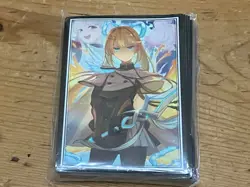 Yugioh Card Protector Exosister Mikailis Japanese Card Size Sleeve - Image 1