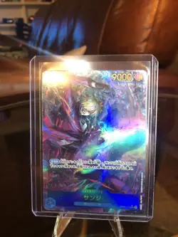 One Piece Cards Game - Sanji (Parallel) OP06-119 SEC Wings of Captain Japanese - Image 1