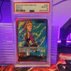 OP08-002 Marco : Leader Special Rare English One Piece TCG Card : EB02: Anime 25 - Image 1