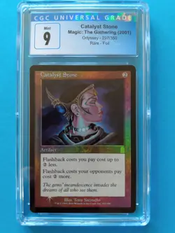 FOIL🌈💎Catalyst Stone💎🌈Odyssey Vintage 2001 MTG | Mint+ CGC 9! - Image 1