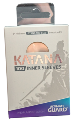Ultimate Guard KATANA Standard Sleeves Transparent x 100 for MTG & Pokemon - Image 2