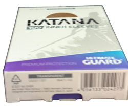 Ultimate Guard KATANA Standard Sleeves Transparent x 100 for MTG & Pokemon - Image 4