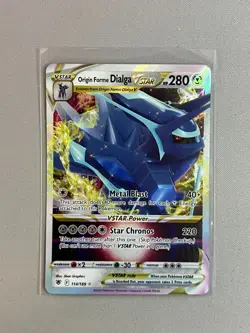 Origin Forme Dialga VSTAR 114/189 | Astral Radiance | Holo VSTAR Pokemon TCG - Image 1