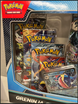 Pokemon TCG Greninja ex & Kingdra ex Special Collection Box New Sealed w/8 Packs - Image 2