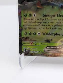 Pokemon Karte Chongjian ex 027/193 Entwicklungen in Paldea Deutsch NM Near Mint - Image 5
