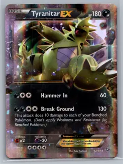 Pokemon TCG XY - Ancient Origins Tyranitar EX 42/98 - Image 1