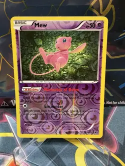 Pokemon TCG Mew 29/124 Holo XY: Fates Collide - Image 1