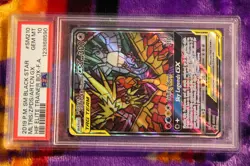 Pokemon TCG Moltres & Zapdos & Articuno GX SM210 Sm Holo PSA Graded 10 GEM MINT - Image 3