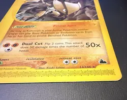 Kabutops 14/144 - Pokemon Skyridge 2003 - Regular - LP TCG Vintage (E Reader) - Image 3