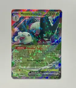 Pokemon TCG Paldea Evolved Meowscarada EX - 015/193 - Image 1