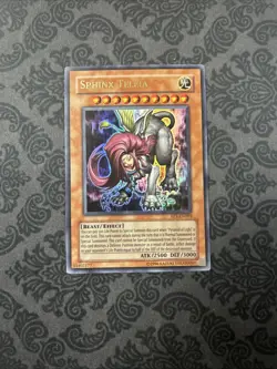 Yu-Gi-Oh! TCG Sphinx Teleia Exclusive Pack EP1-EN003 Ultra Rare - Image 1