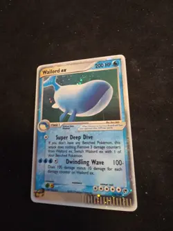 Wailord EX Sandstorm Holo Card 100/100 LP/MP Copy 💢💥💢 - Image 2