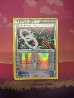 Pokemon Card Scizor Spirit Link Breakpoint Reverse Holo 111/122 Near Mint - Image 1