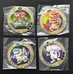 Japanese Pokemon Card Batomen Tomy vintage Charizard Blastoise Venusaur Mewtwo - Image 1