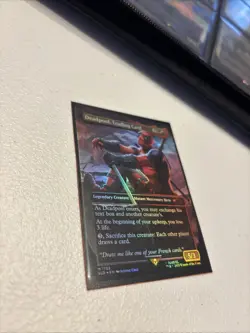 Deadpool, Trading Card (Rainbow Foil) Secret Lair Drop Foil - Image 2