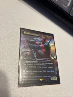 Deadpool, Trading Card (Rainbow Foil) Secret Lair Drop Foil - Image 3