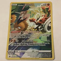 Galarian Zapdos SWSH283 SWSH: Sword & Shield Promo Cards Holo - Image 1