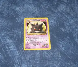 Pokemon Sabrina's Gengar 29/132 card TCG Non Holo Gym Challenge CCG WOTC - Image 1