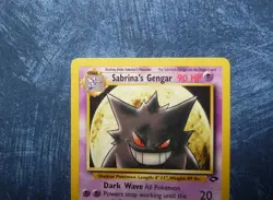 Pokemon Sabrina's Gengar 29/132 card TCG Non Holo Gym Challenge CCG WOTC - Image 4