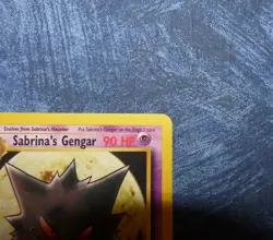 Pokemon Sabrina's Gengar 29/132 card TCG Non Holo Gym Challenge CCG WOTC - Image 5