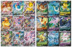 2025 pokemon S-chinese gem pack2 cbb2c Eevee V & VMAX（18 card set） Holo NM - Image 1