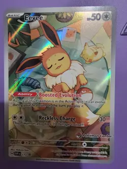 Eevee - 173 (Pokemon Center Exclusive) 173 Sv: Scarlet & Violet Promo Cards Holo - Image 1