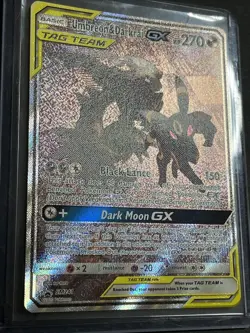 Umbreon & Darkrai GX SM241 Black Star Promo Tag Team NM Pokemon Card - Image 2