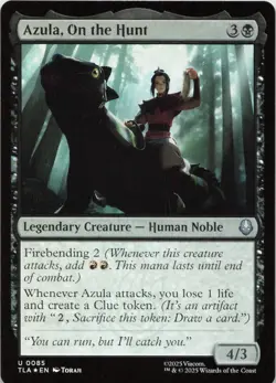 Azula, On the Hunt - FOIL - U Avatar: The Last Airbender 85 - MTG - Image 1