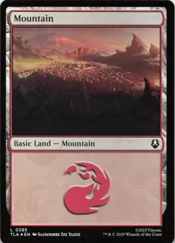 Mountain (0285) - FOIL - L Avatar: The Last Airbender 285 - MTG - Image 1