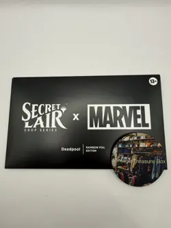 Sealed MTG Secret Lair x Marvel's Deadpool Rainbow FOIL In Hand - Image 1