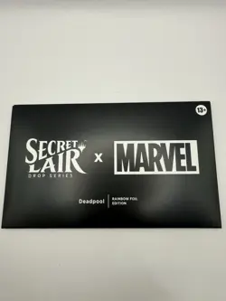 Sealed MTG Secret Lair x Marvel's Deadpool Rainbow FOIL In Hand - Image 2