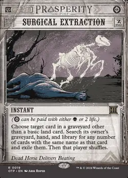 Surgical Extraction [OTJ: Breaking News] (Near Mint) MTG Non-Foil - Image 1