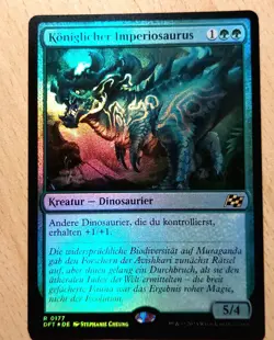 MTG Magic: #FOIL# Koniglicher Imperiosaurus, Regal Imperiosaur, Dinosaurier Lord - Image 1