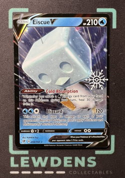 Eiscue V - 055/192 - Ultra Rare - Promo Stamp - SWSH Rebel Clash - Pokemon Card - Image 1
