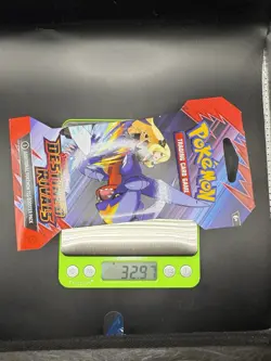 Heavy 32.97g Pokemon TCG Destined Rivals Sleeved Booster Pack - Image 1