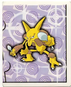 ALAKAZAM PUZZLE #219 CROMO / STICKER POKEMON SERIE 1 MERLIN 1999 DEL ALBUM ROJO - Image 1