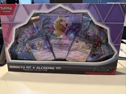 Pokemon Mimikyu EX & Alcremie EX Premium Collection Box Sealed - Image 1
