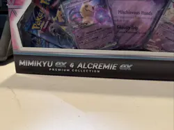 Pokemon Mimikyu EX & Alcremie EX Premium Collection Box Sealed - Image 2