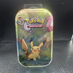Pokemon TCG: Kanto Friends Mini Tin Pikachu New/Factory Sealed - Image 1