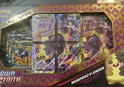 Pokemon Crown Zenith Morpeko V-Union Premium Playmat Collection - Image 1